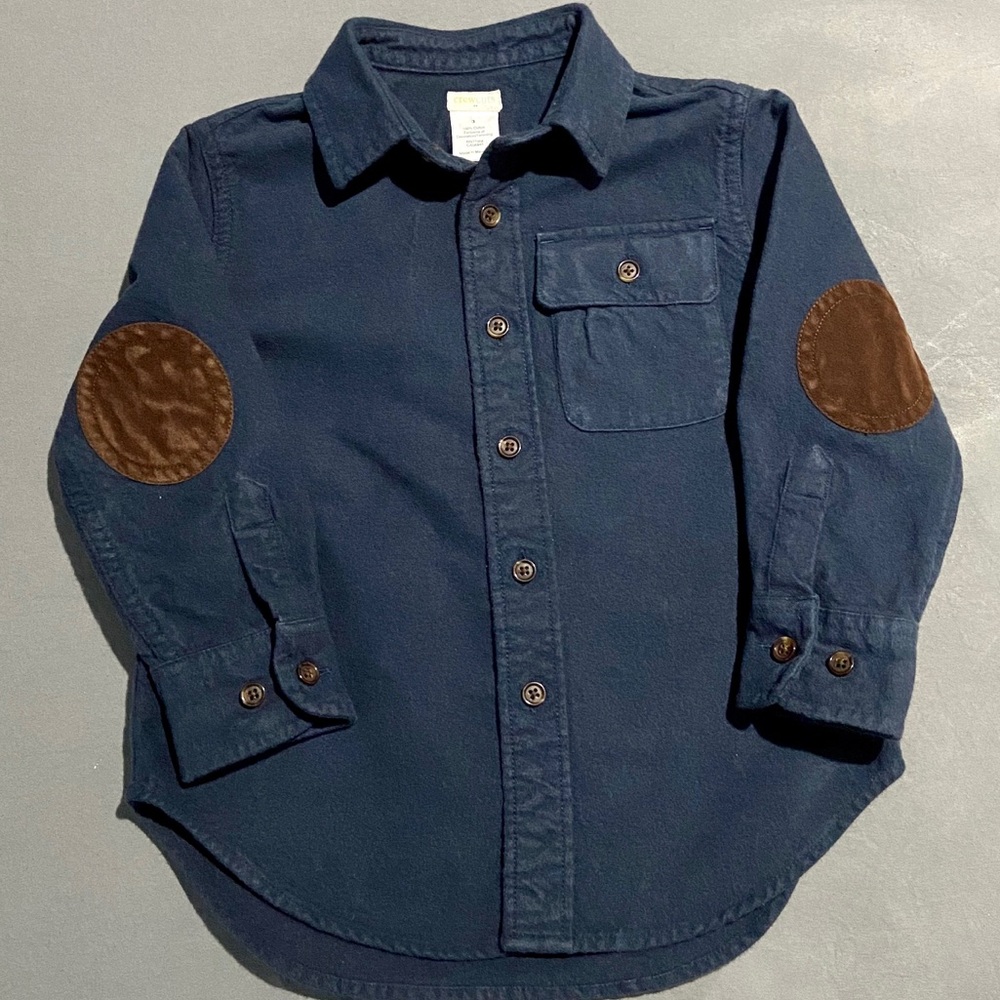 Crew Cuts Toddler Long Sleeve Collared Shirt